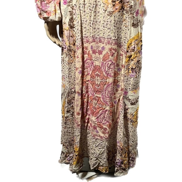 NWT Free People Marais Maxi Hi Lo Floral Dress - Picture 8 of 15